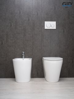 Унитаз приставной Gid TRS-263 62211Y белый 52x36x41